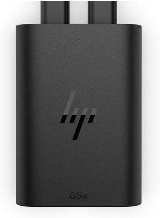 Hp hewlett-packard Zasilacz sieciowy 65W GaN USB-C Czarny (600Q7AA)