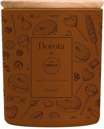 Aroma Home & Dorota Świeca Zapachowa Karmel 150 G