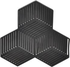 Zdjęcie Orion Podstawka Pod Garnek Silikonowa Czarna 13,5X13,5 Cm O-121574 - Krzywiń