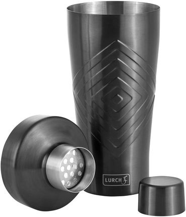 Lurch Shaker, 3 El., Stal Nierdzewna, 0,6 L, Śred. 8,5 X 22 Cm, Ciemnoszary Lu-00240797