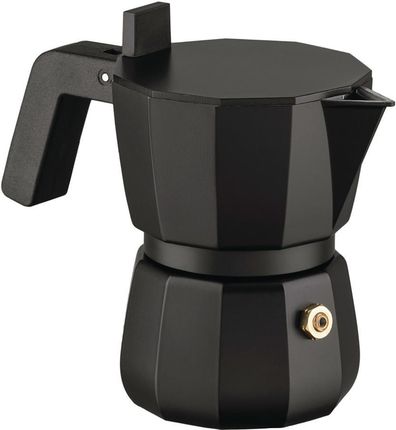 Alessi Zaparzacz Do Espresso, Na 1 Filiżankę, Czarny Dc06/1 B (Dc061B)