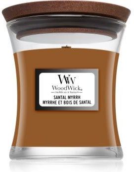 Woodwick Santal Myrrh Świeczka Zapachowa 85 G