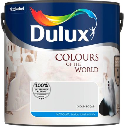 Dulux Kolory Świata Białe Żagle 2,5L