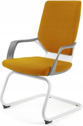 Unique Krzesło Konferencyjne Apollo Skid Żółte Biurkowe