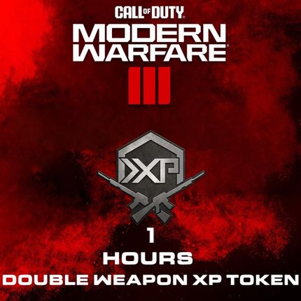 Call of Duty: Modern Warfare III - 1 Hour Double Weapon XP Token (PC/PSN/Xbox Live)