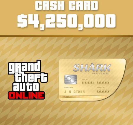 Grand Theft Auto Online: Whale Shark Cash Card - 4250000 (PC)