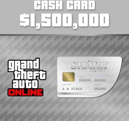 Grand Theft Auto Online - Great White Shark Cash Card - $1.500.000 (PC)