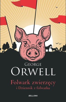 Folwark zwierzęcy Dziennik z Folwarku George Orwell - zakładka do książek gratis!!