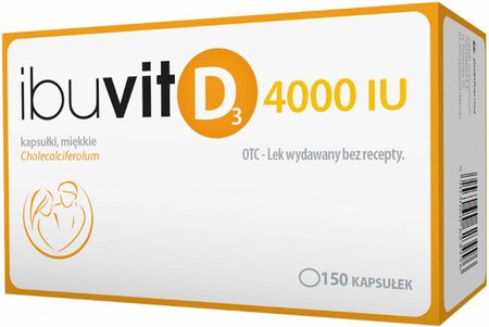 Ibuvit D3 4000 IU 150 kaps.