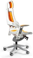 Zdjęcie Unique Wau Fotel Biurowy Biały/Elastomer Mango W-609-W-Tpe-12 (W609WTPE12) - Przemków