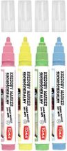 Zdjęcie Toma Marker Kredowy Kpl.4 Szt. Do Czarnych Tablic Końc. 4.5mm Pastelowe 292-Z05 - Luboń