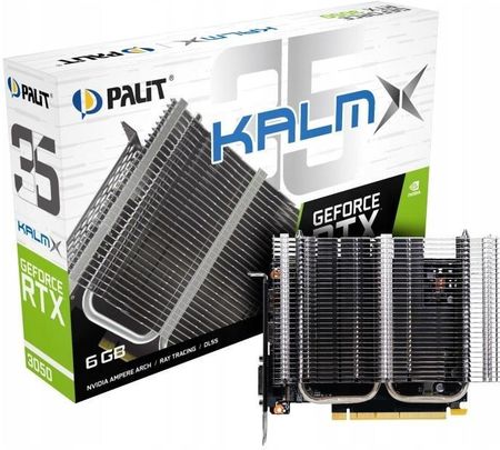 Palit VGA GeForce RTX 3050 KalmX 6GB GDDR6 96bit (NE63050018JE1070H)