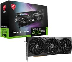 Karta graficza Msi GeForce RTX 4080 SUPER Gaming X Slim 16GB GDDR6X (GEFORCERTX4080SUPER16GGAMINGXSLIM) - zdjęcie 1