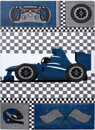 Dywan Rug Lu Tinies Race Blue 240x330