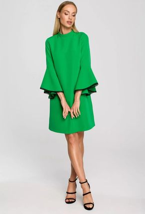 Jasno zielona sukienka na wesele (Zielony, M)