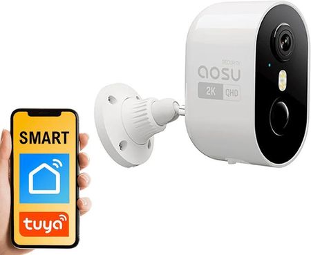 Aosu Inteligentna Kamera Bezprzewodowa Zewnętrzna Sl-C6L Do Monitoringu Smart Wi-Fi Tuya