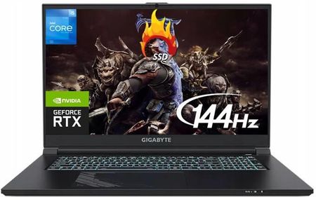 Laptop Szybki GAMING Gigabyte G7 i5-12500H 17' 144Hz DDR4 32GB SSD 1000GB RTX 4060