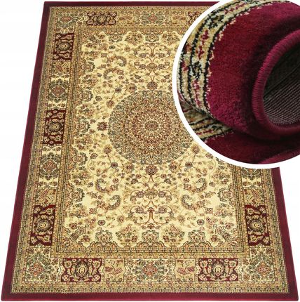 Toda-Carpets Dywany Tureckie Bordowy Orientalny Dywan 160x220