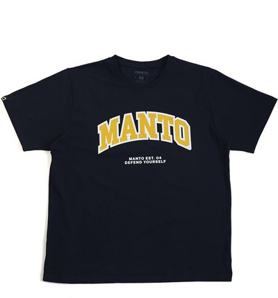 Manto T-Shirt Koszulka Varsity Oversize Czarna