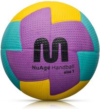 Zdjęcie Piłka Ręczna Nuage Junior 1 Fioletowy/Błękitny/Żółty /Meteor - Mrocza