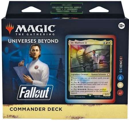 Wizards of the Coast Magic The Gathering Fallout Science! Commander Deck