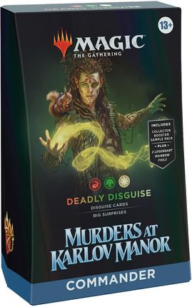 Wizards of the Coast Magic The Gathering Murders at Karlov Manor Commander Decks - Deadly Disguise