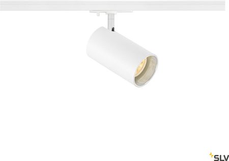 Slv Asto Tube Lampa Do Szyny 1-Fazowej Ruchoma Spot Biały Gu10 L/H 12.5/10.5cm Fi 7cm (1006446)