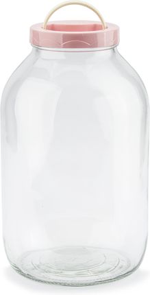 Tadar Duży słoik do kiszenia ogórków szklany typu twist Sensi 5 l