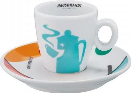 Hausbrandt Re-Design Filiżanka ze spodkiem do Cappuccino 120ml 1szt