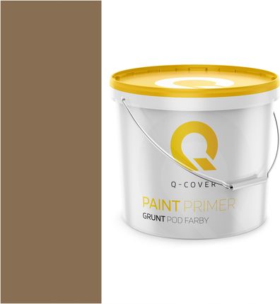 Q-Cover Grunt Pod Farbę Silikonową Elewacyjną Kakaowy Kakaowa 10L