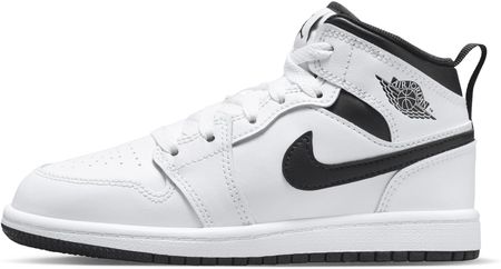 Buty dla małych dzieci Jordan 1 Mid - Biel