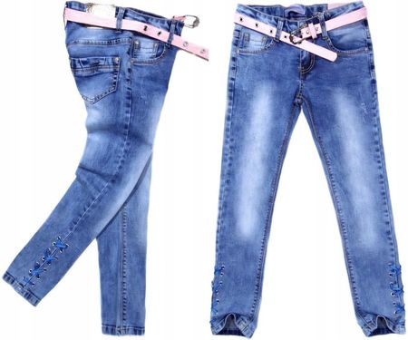 spodnie dziewczęce jeans 5230 Arletta 16Y mięciutk