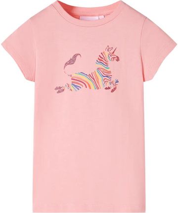 Koszulka dziecięca, różowa, 116