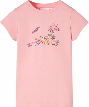 Koszulka dziecięca, różowa, 128