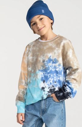 Bluza dresowa wielokolorowa z farbowaniem tie dye