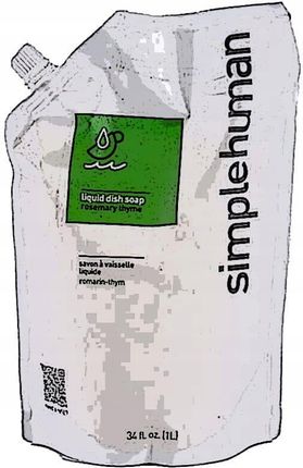 Simplehuman Rosemary Thyme 1 L Płyn Do Mycia Naczyń (CT1092)