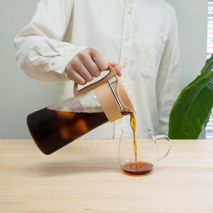 Hario Mizudashi Coffee Pot Mini 0,6 L Kremowy Zaparzacz Do Kawy Na Zimno (2501050007) - zdjęcie 4