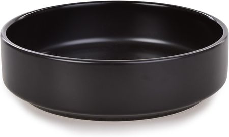 Dedra 20cm Ceramiczna Misa Do Kwiatowych Aranżacji Ikebana Czarna DA37551