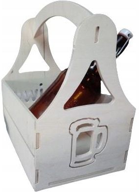 Koszyk prezentowy na 6 piw, nosidło, skrzynka