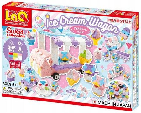 Laq Klocki Edukacyjne Ice Cream Wagon