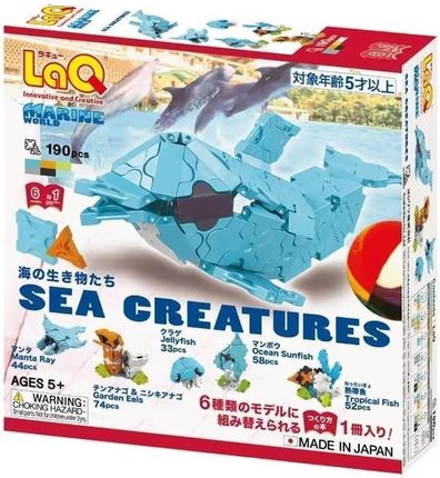 Laq Klocki Edukacyjne Sea Creatures