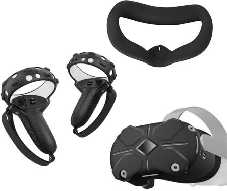 Vortex Virtual Reality Zestaw silikonowych ochronek 3w1 do Meta Quest 2