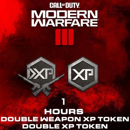 Call of Duty Modern Warfare III - 1 Hour Double XP Token + 1 Hour Weapon Double XP Token (PC/PSN/Xbox Live)