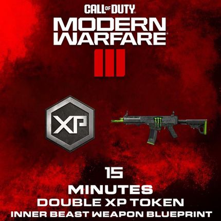 Call of Duty Modern Warfare III - Inner Beast Weapon Blueprint + 15 Minutes Double XP Token (PC/PSN/Xbox Live)