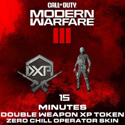 Call of Duty Modern Warfare III - Zero Chill Operator Skin + 15 Minutes Double Weapon XP Token (PC/PSN/Xbox Live)