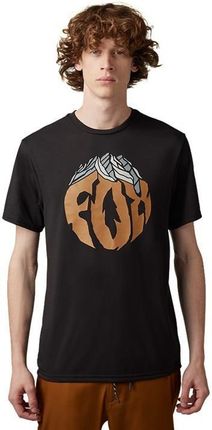 koszulka FOX - Turnout Ss Tech Tee Black (001) rozmiar: XL