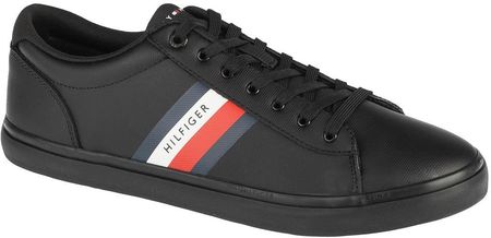 Buty sneakersy Męskie Tommy Hilfiger Essential Leather Vulc Stripes FM0FM03722-BDS Rozmiar: 45