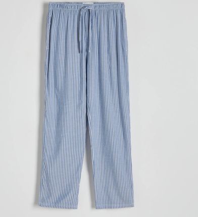 Reserved - Spodnie piżamowe z wiskozy - Niebieski