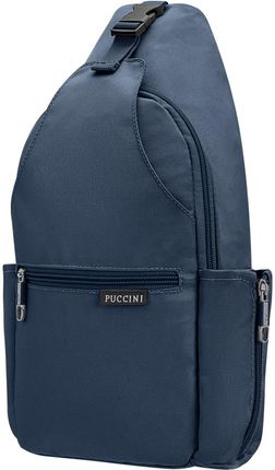 Plecak na jedno ramię Puccini Easy Sling Bag - granatowy