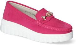Zdjęcie Mokasyny Goodin GD-XF-101 Fuksjowe - Jedwabne